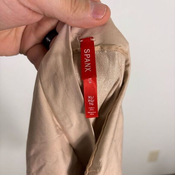 Spanx Nude High Waisted Shaper Shorts Size XL - Picture 8 of 8